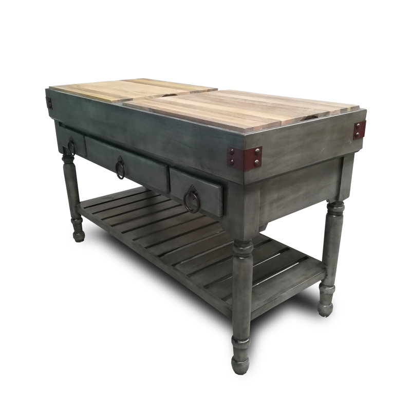 Beautiful Kitchen Island Ideas & Work Tables Hello Lovely